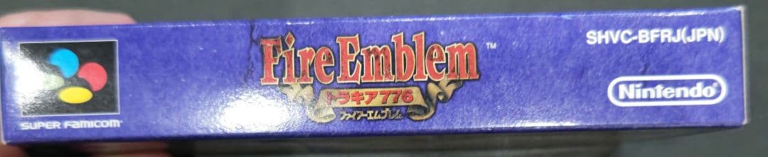 Fire Emblem Thracia 776 for SNES cartridge with original box and manual