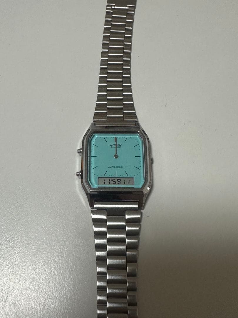 CASIO AQ-230A-2A2MQYJF Manual Men's Watch — Japanese