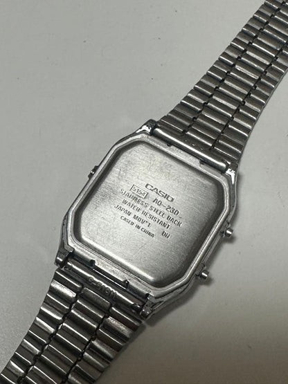 CASIO AQ-230A-2A2MQYJF Manual Men's Watch — Japanese