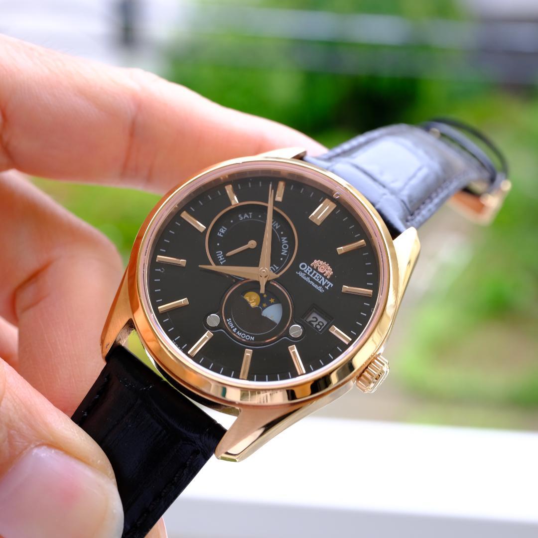 ORIENT Sun Moon Automatic Men's Watch — Japanese