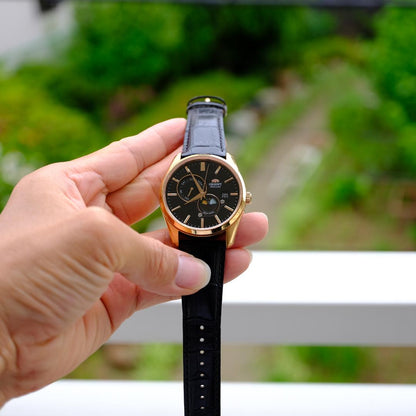 ORIENT Sun Moon Automatic Men's Watch — Japanese