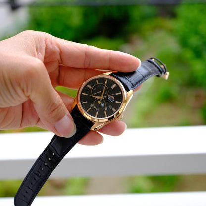 ORIENT Sun Moon Automatic Men's Watch — Japanese