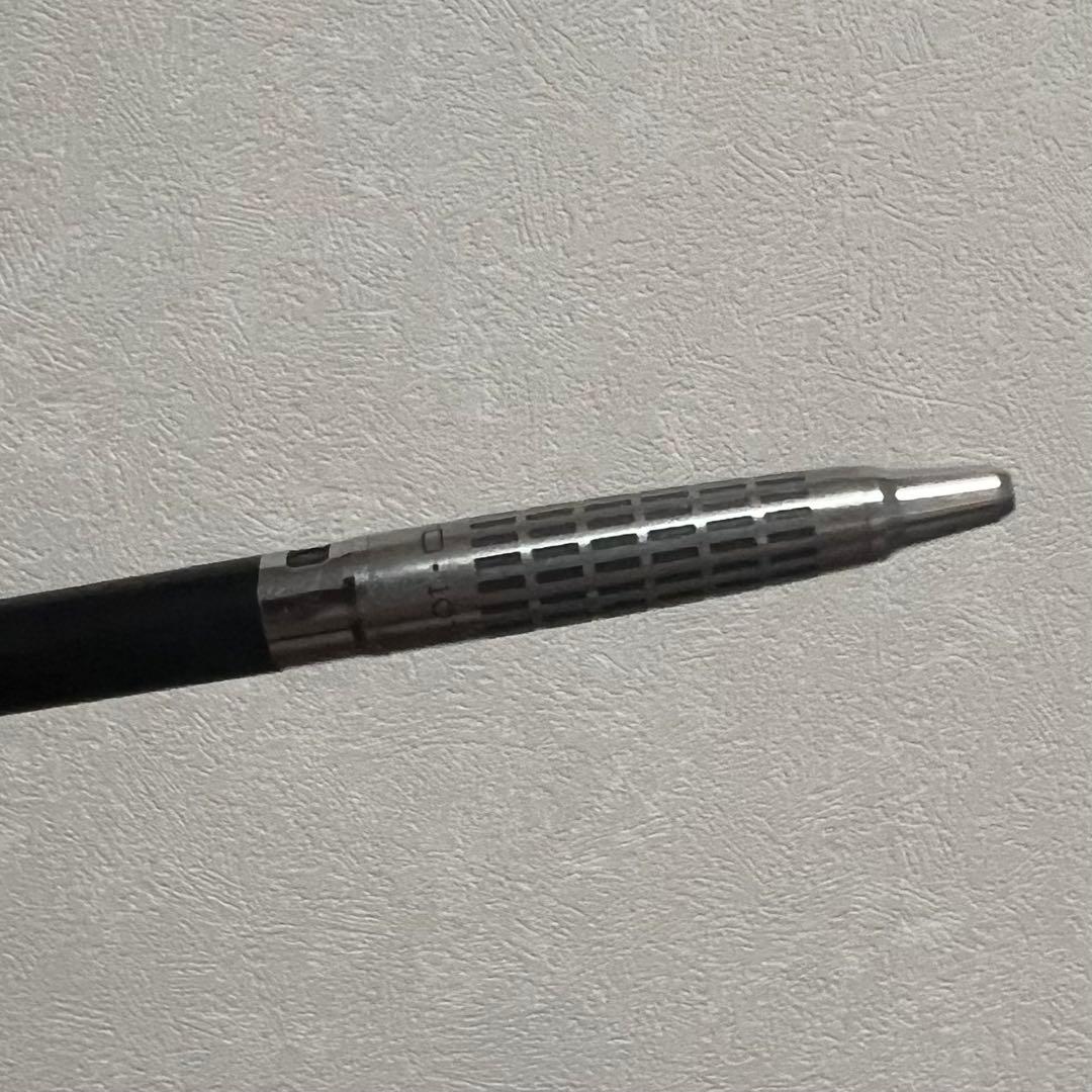 Discontinued PILOT Hi-Mecha Holder H-2005 mechanical pencil 0.5mm showing worn HB inscription and clear markings