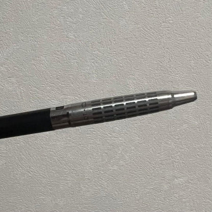 Discontinued PILOT Hi-Mecha Holder H-2005 mechanical pencil 0.5mm showing worn HB inscription and clear markings