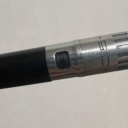 Discontinued PILOT Hi-Mecha Holder H-2005 mechanical pencil 0.5mm showing worn HB inscription and clear markings