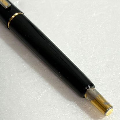 Used Pilot Capless Initial Model fountain pen with 14K gold nib, showing body crack and signs of wear