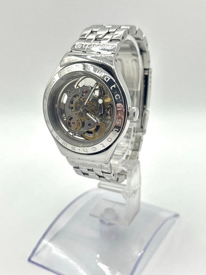 swatch IRONY Skeleton Automatic Men's — Japanese