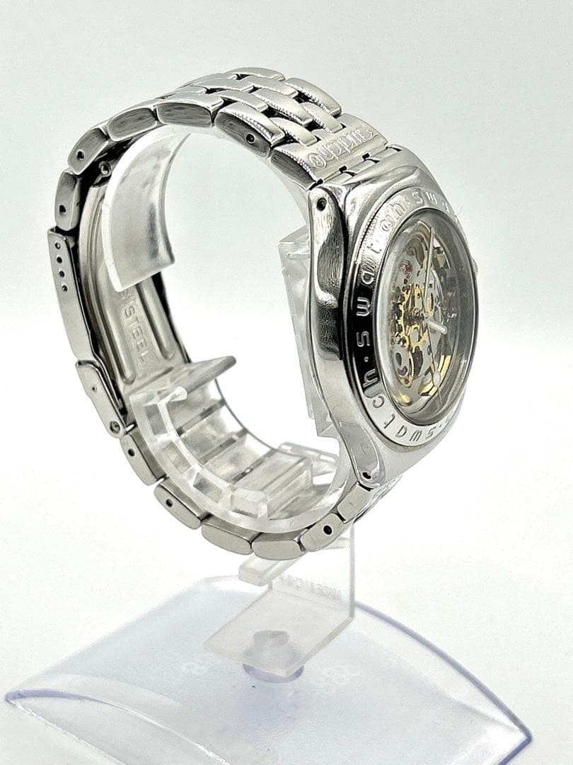 swatch IRONY Skeleton Automatic Men's — Japanese
