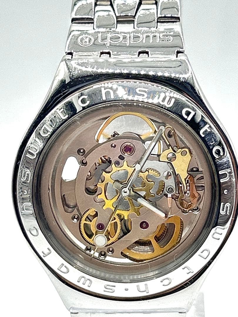 swatch IRONY Skeleton Automatic Men's — Japanese