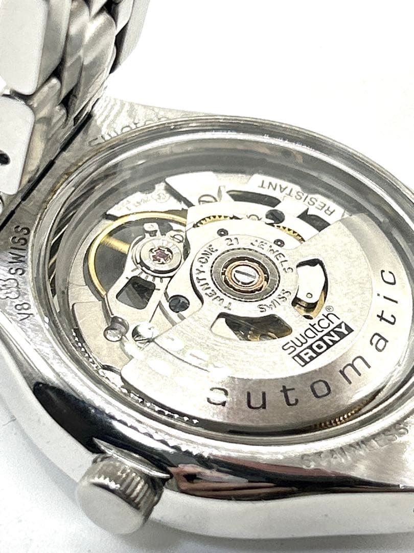 swatch IRONY Skeleton Automatic Men's — Japanese