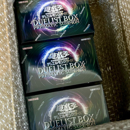 Yu-Gi-Oh Yu-Gi-Oh! Duelist Box Prismatic Summon 3 Boxes Box — Japanese