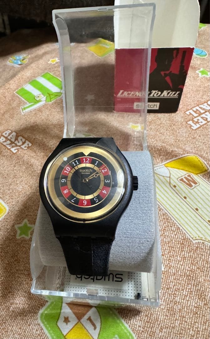 swatch James Bond 007 License to Kill Men's — Japanese