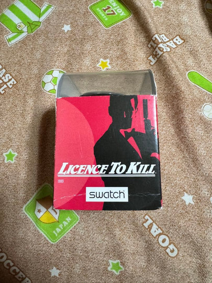 swatch James Bond 007 License to Kill Men's — Japanese