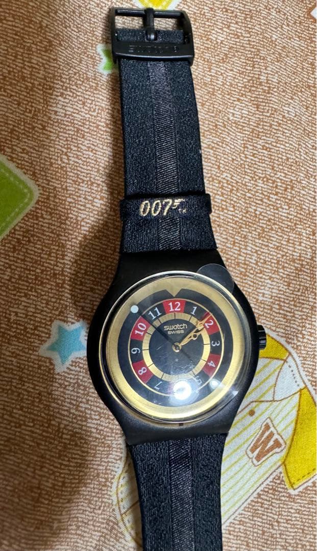 swatch James Bond 007 License to Kill Men's — Japanese