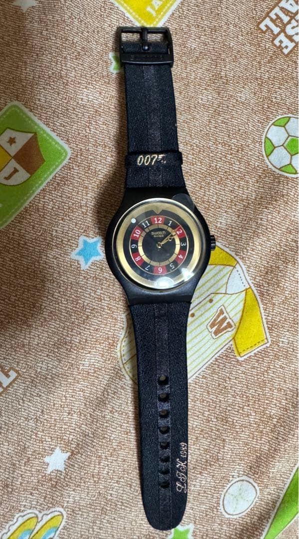 swatch James Bond 007 License to Kill Men's — Japanese