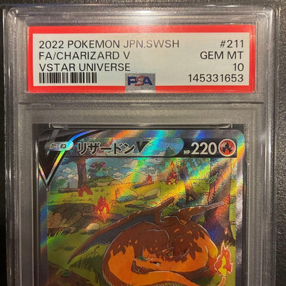 PSA 10 Pokemon Charizard — Japanese