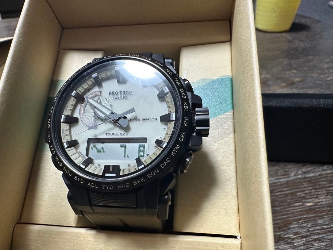 CASIO PRW-61LD-5JF Solar Men's Watch — Japanese