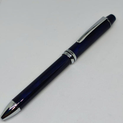 PILOT RiDGE 4+1 blue multi-function ballpoint pen set with 5 pens in clean condition