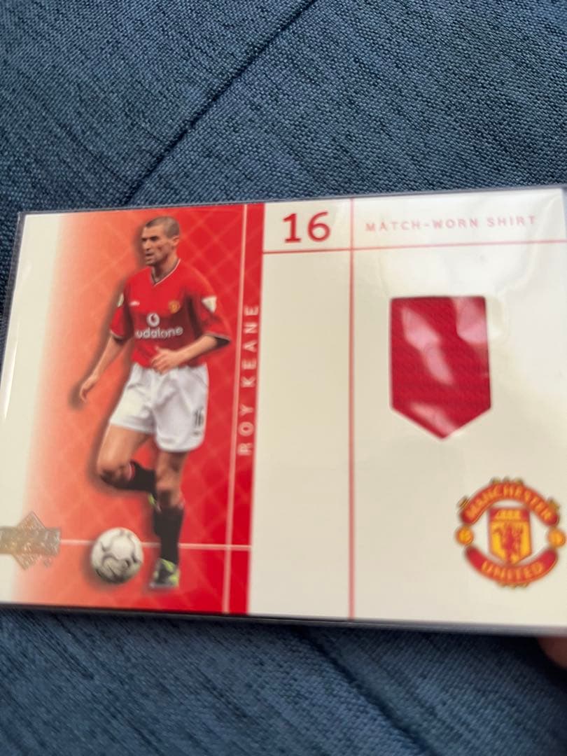 Manchester United Jersey Card Roy Keane — Japanese