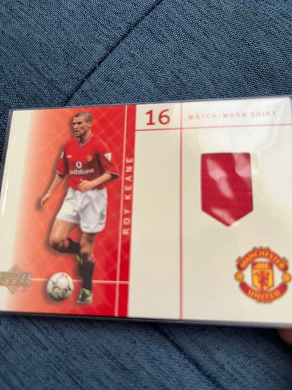 Manchester United Jersey Card Roy Keane — Japanese