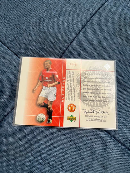 Manchester United Jersey Card Roy Keane — Japanese