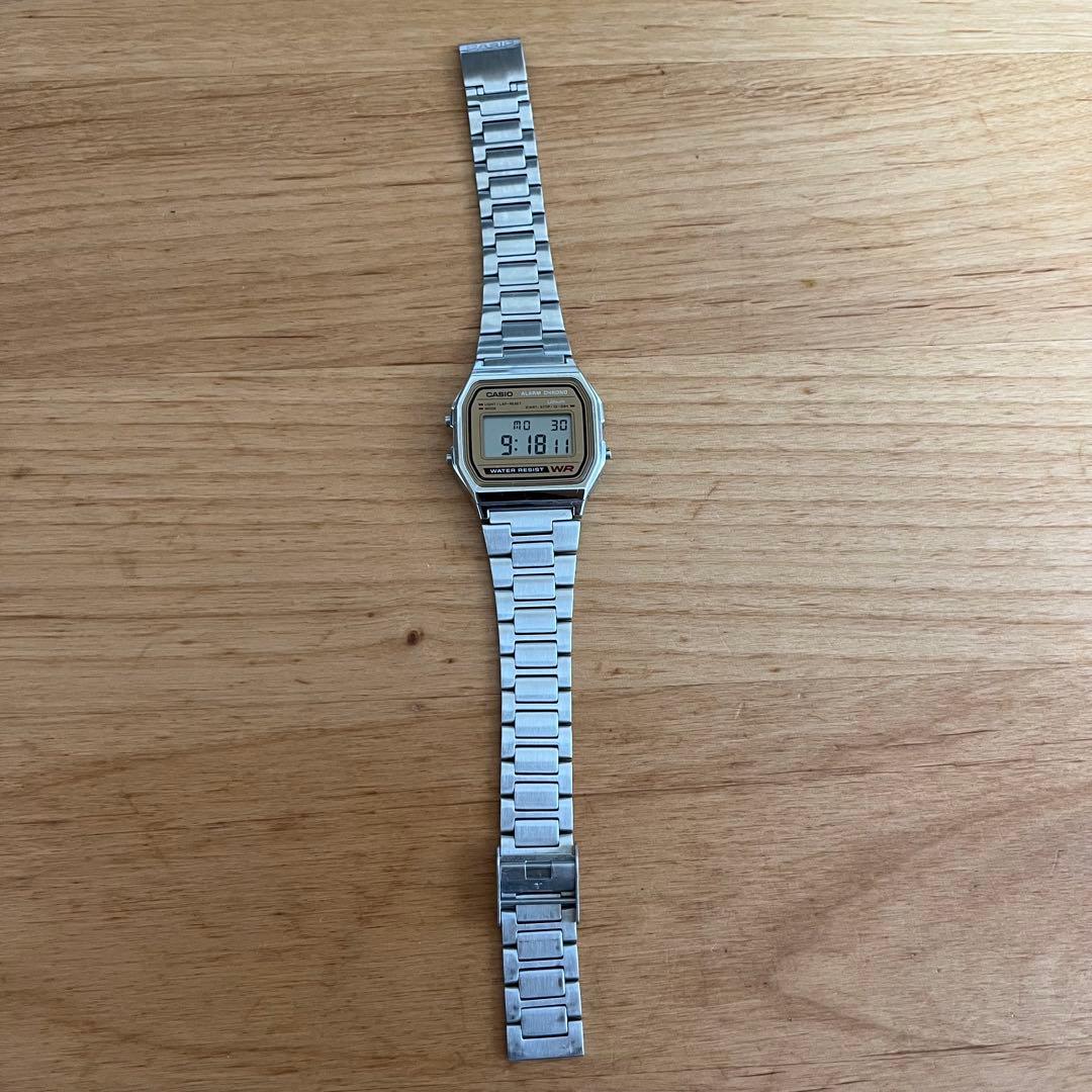 CASIO A158WE Digital Men's Watch — Japanese