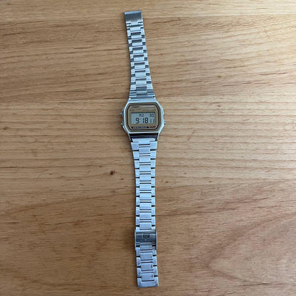 CASIO A158WE Digital Men's Watch — Japanese