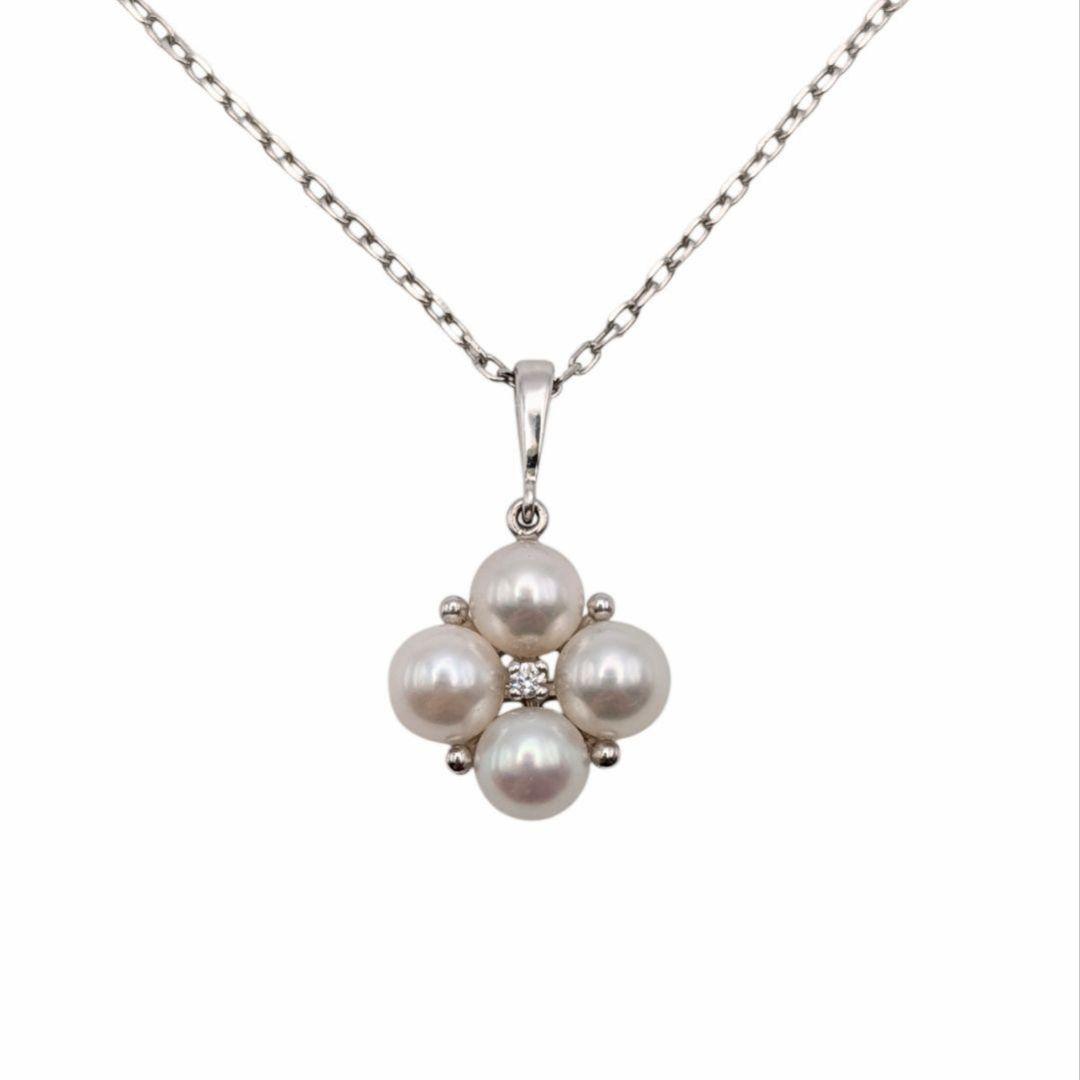 MIKIMOTO pearl necklace accessory made of K18 750 gold weighing 3.7g