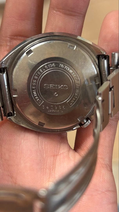 SEIKO 6106-7670 Automatic Men's Watch — Japanese