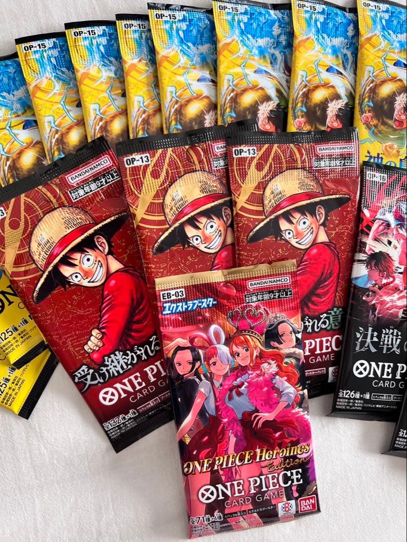 One Piece Unopened One Piece Card 20 Pack Blisters - The Will That Is Passed Down Heroine' Pack — Japanese