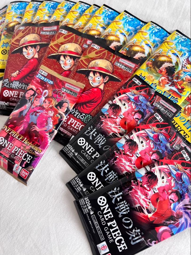 One Piece Unopened One Piece Card 20 Pack Blisters - The Will That Is Passed Down Heroine' Pack — Japanese