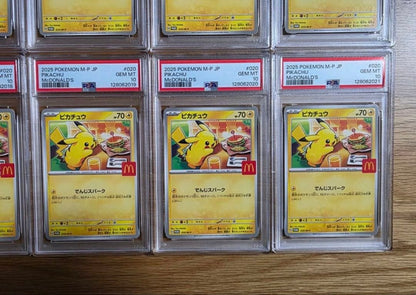 PSA 10 Pokemon Pikachu Pack — Japanese
