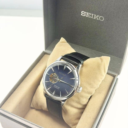 SEIKO Presage 4R38 Open Heart Automatic Men's Watch — Japanese