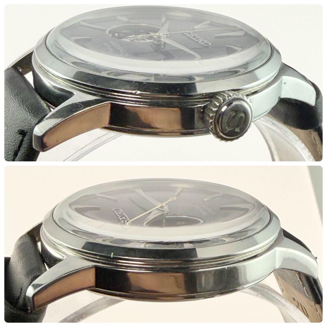 SEIKO Presage 4R38 Open Heart Automatic Men's Watch — Japanese