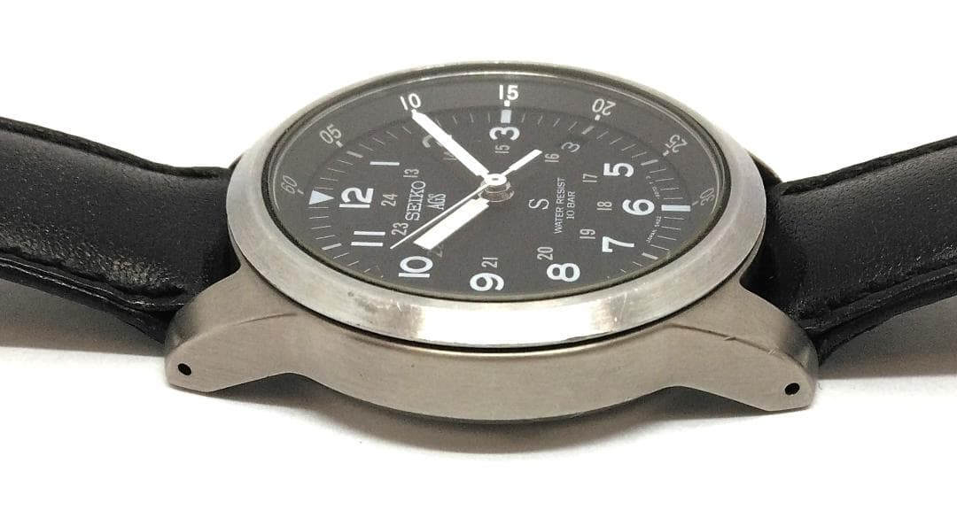SEIKO AGS Kinetic Men's Watch — Japanese