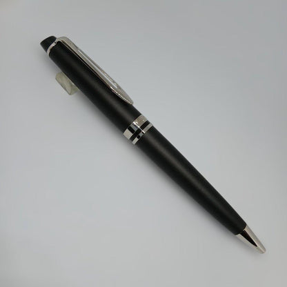 WATERMAN Expert ES ballpoint pen in matte black metal with clip and two-tone design