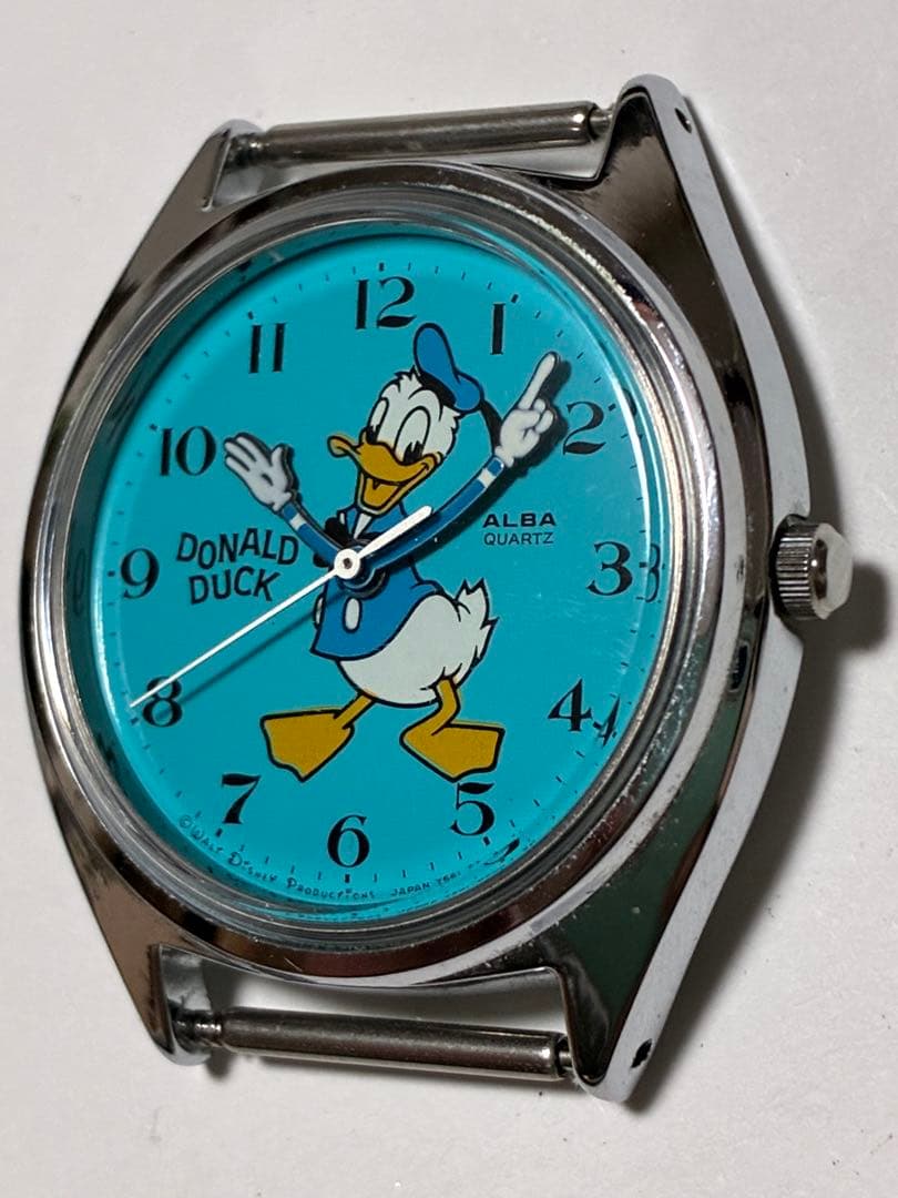 SEIKO ALBA Donald Vintage Quartz Men's Watch — Japanese