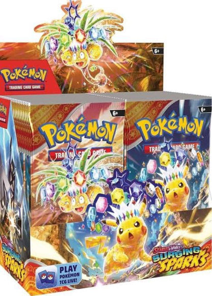 Pokemon Surging Sparks Box — English