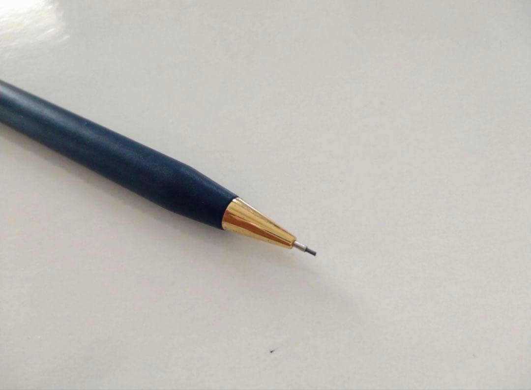 CROSS Mechanical Pencil with matte navy finish and 13.5 cm length on white background
