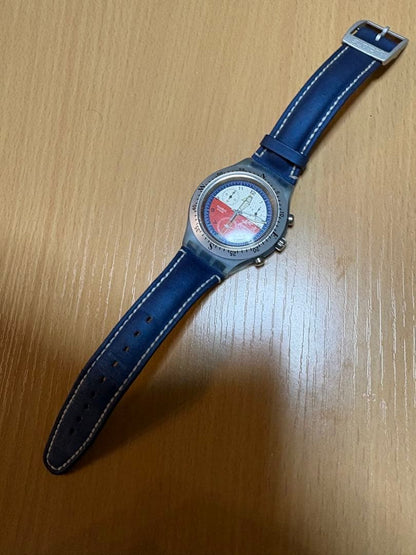 swatch Diaphane 2004 Chronograph Athens Quartz Men's — Japanese