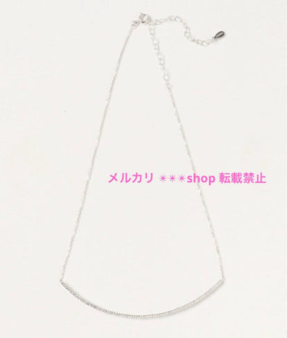 Agete silver bar type choker necklace with 40cm length and adjuster, made of sterling silver 925 with engraving
