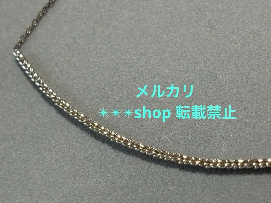 Agete silver bar type choker necklace with 40cm length and adjuster, made of sterling silver 925 with engraving