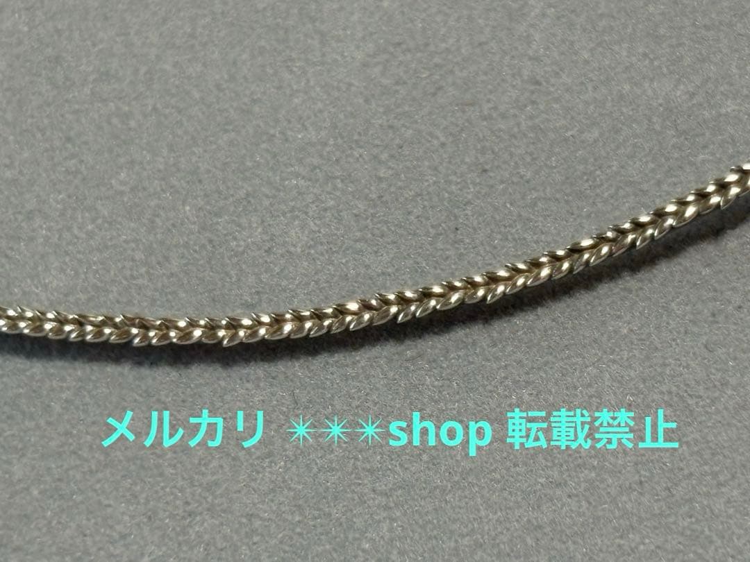 Agete silver bar type choker necklace with 40cm length and adjuster, made of sterling silver 925 with engraving