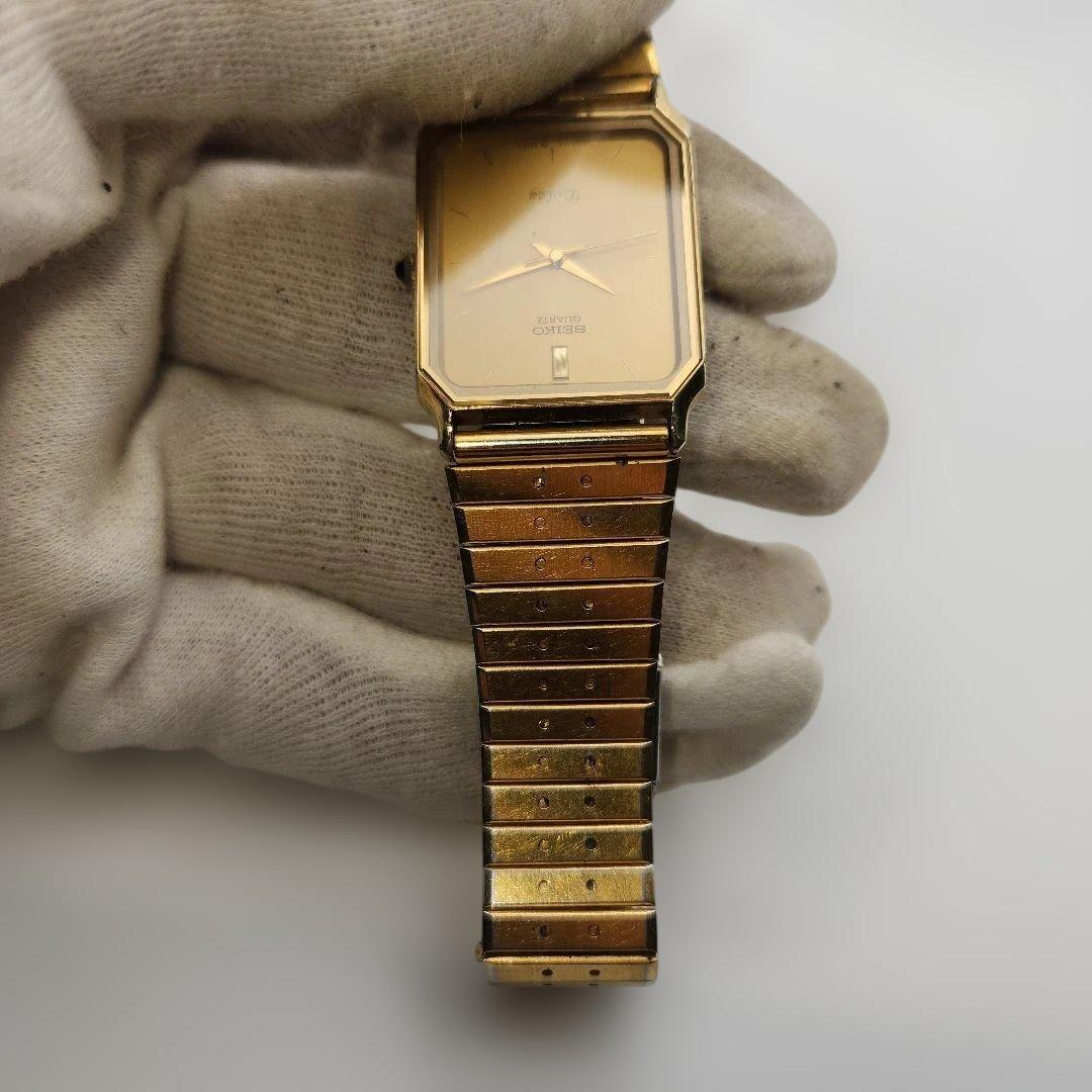 SEIKO DOLCE レクタンギュラー80年代 Quartz Men's Watch — Japanese