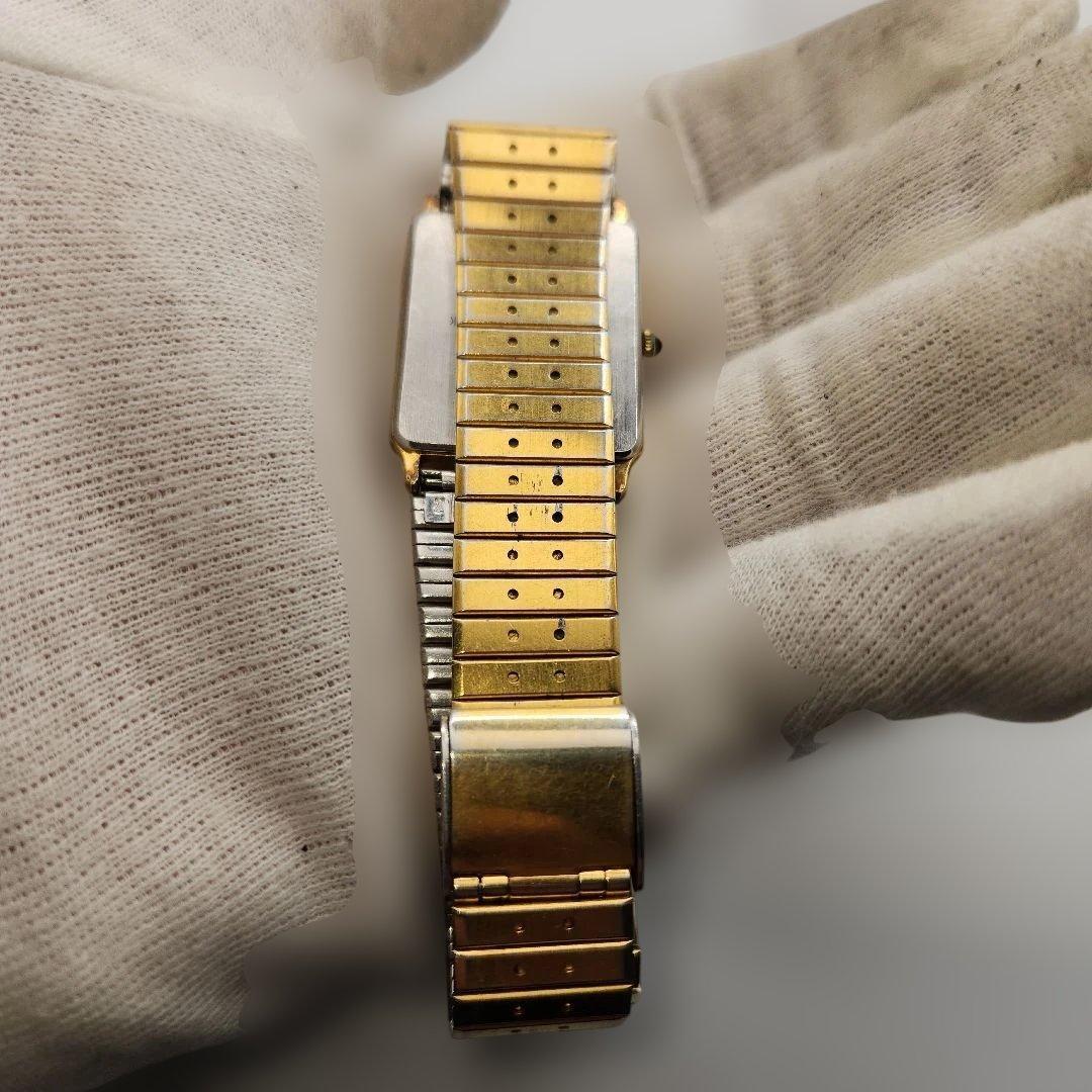 SEIKO DOLCE レクタンギュラー80年代 Quartz Men's Watch — Japanese