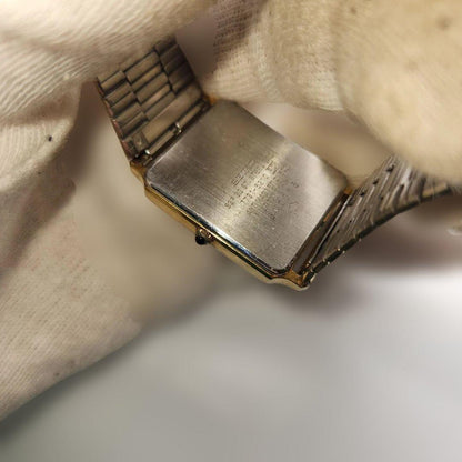 SEIKO DOLCE レクタンギュラー80年代 Quartz Men's Watch — Japanese