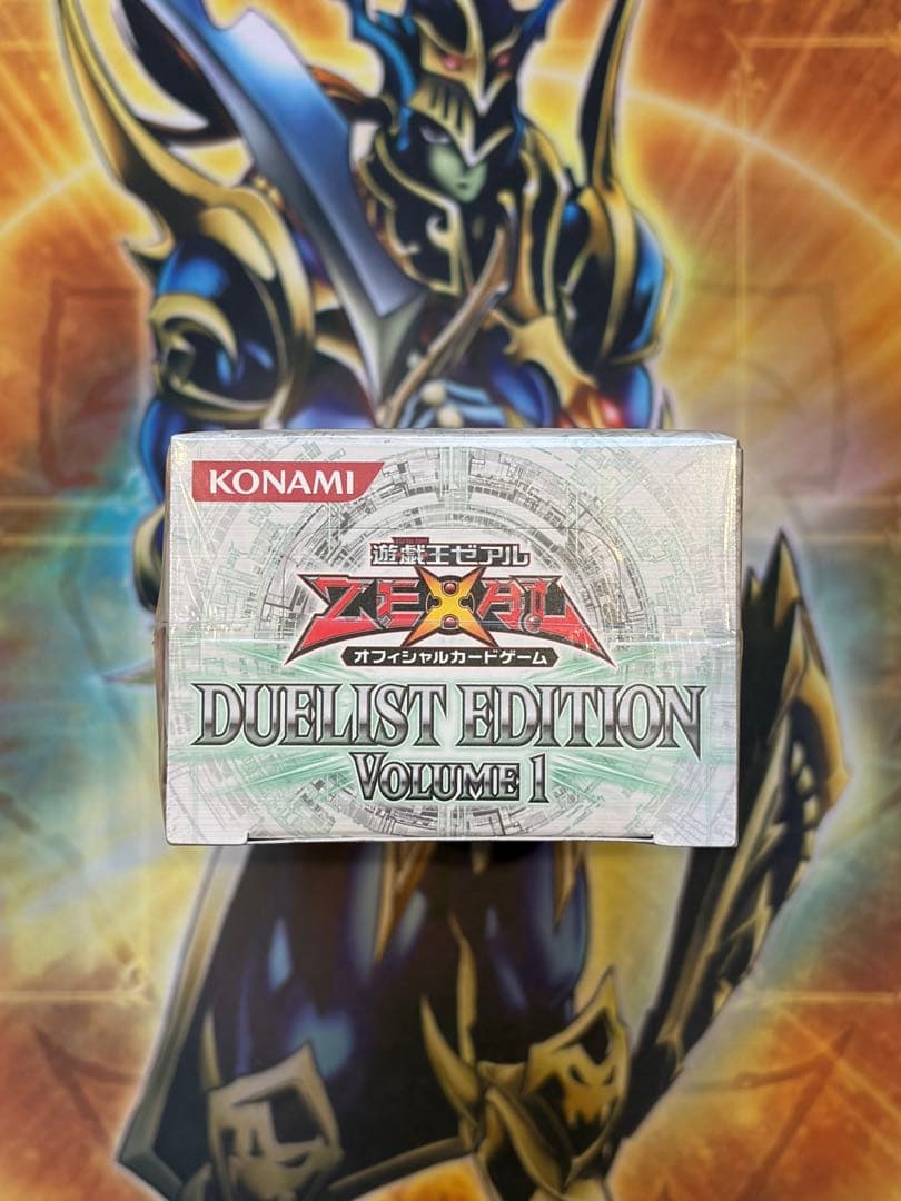 Yu-Gi-Oh Yu-Gi-Oh! ZEXAL Duelist Edition Vol.1 Asia Edition Box — Japanese
