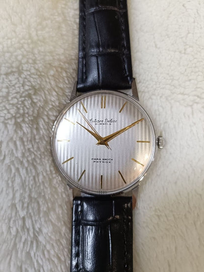 Citizen Deluxe Manual Men's Watch — Japanese
