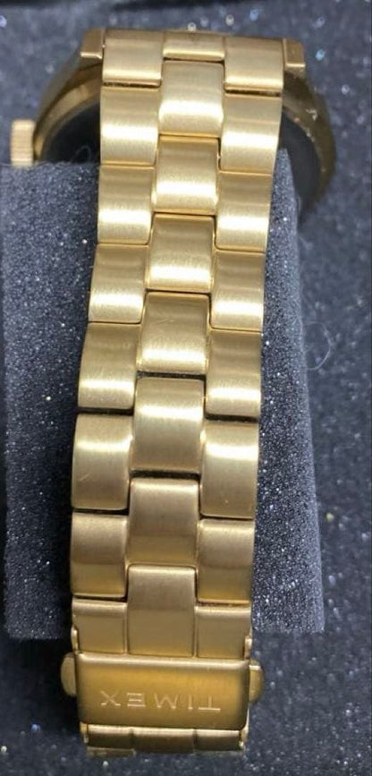TIMEX CAMPER Yellow Gold 36mm Quartz Men's Watch — Japanese