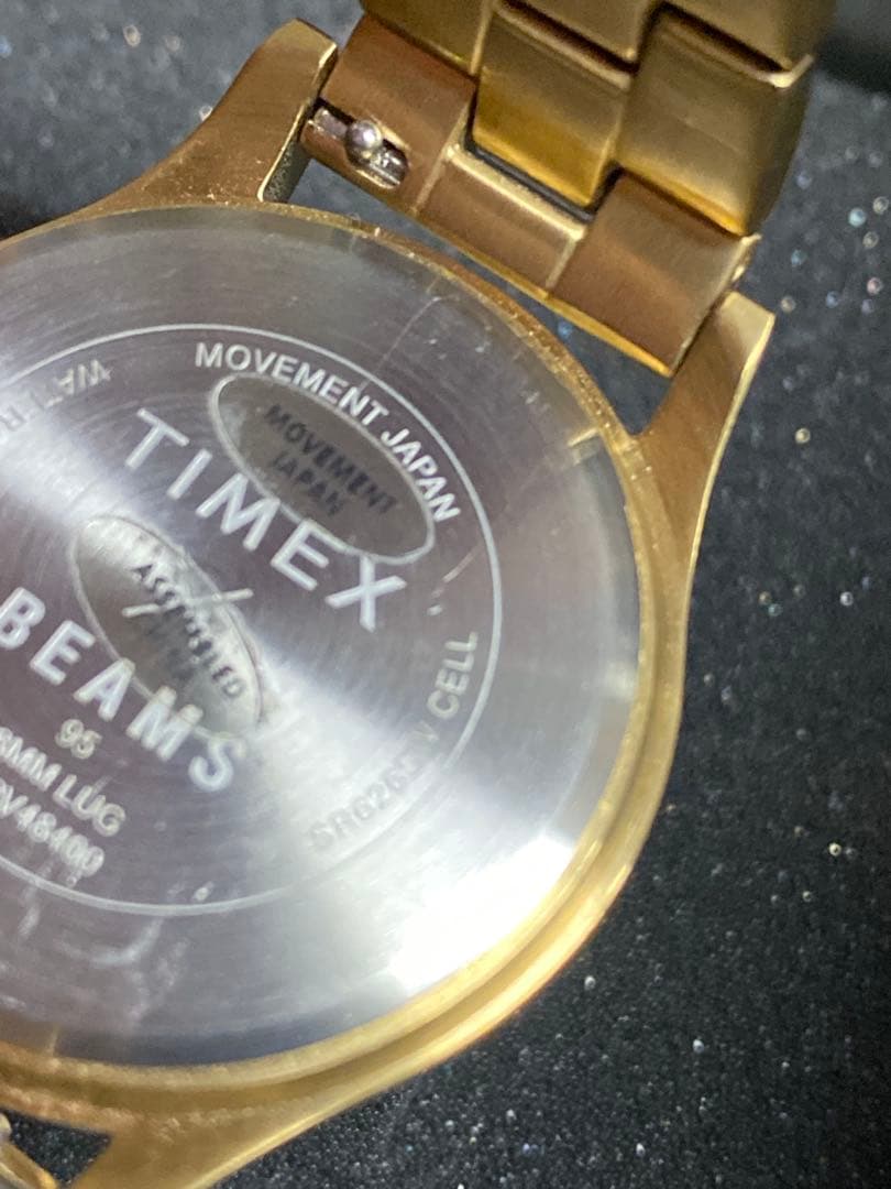 TIMEX CAMPER Yellow Gold 36mm Quartz Men's Watch — Japanese